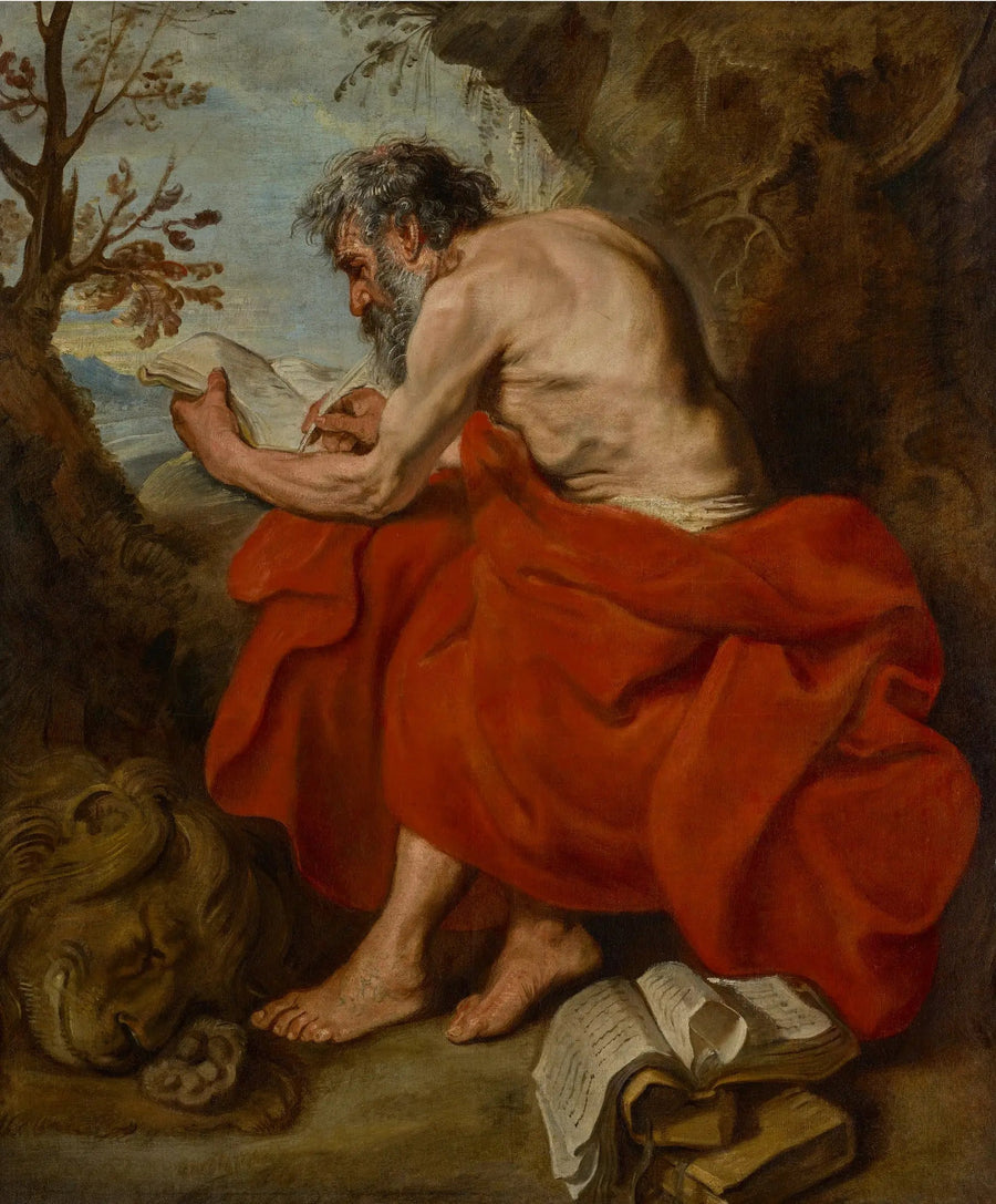 सेंट जेरोम, लगभग 1615-1616 - Antoine van Dyck