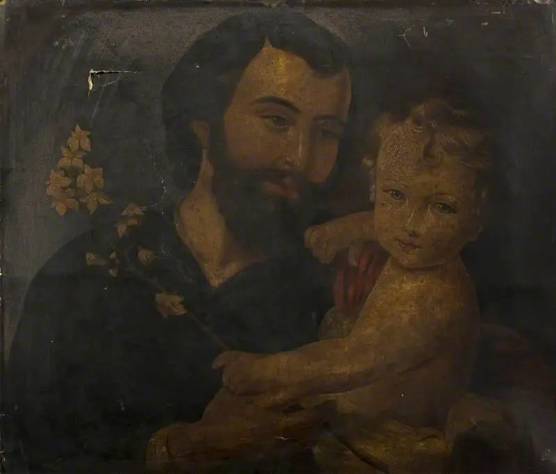 सेंट जोसेफ और बच्चे यीशु - बार्टोलोमे Esteban Murillo