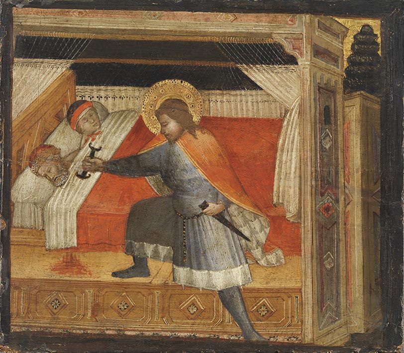 सेंट जूलियन अपने माता-पिता को मार रहा है - अग्नोलो गद्दी