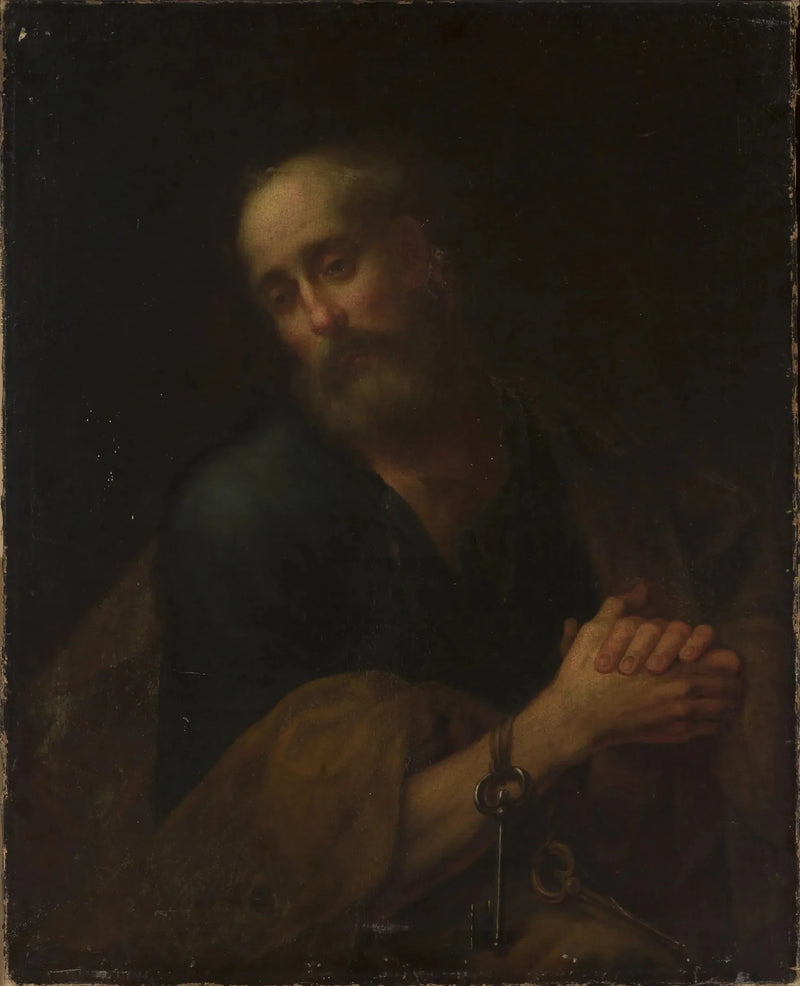 सेंट पीयर प्रार्थना में। - बारटोलोमे़ Esteban Murillo