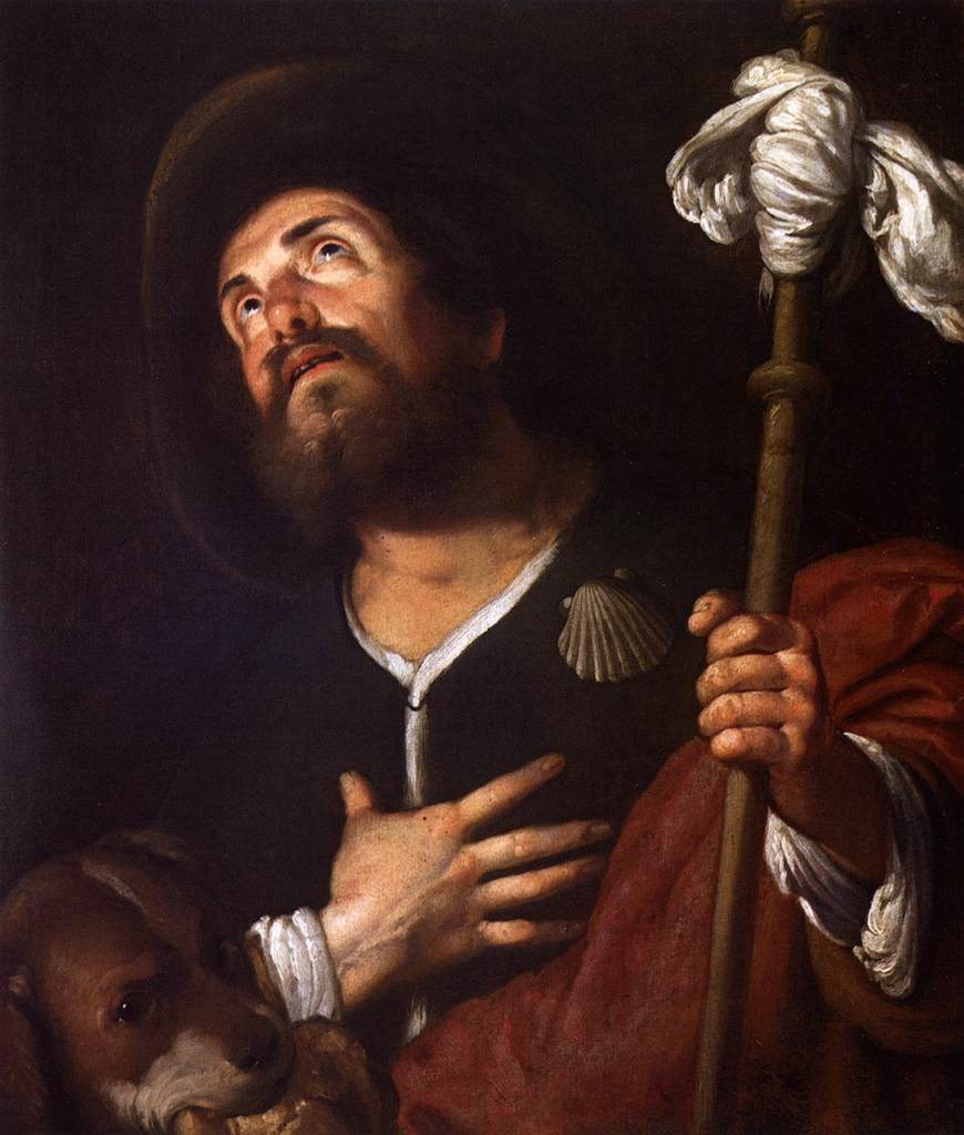 Saint Roch - Bernardo Strozzi image 1 tableau peint à l’huile sur toile