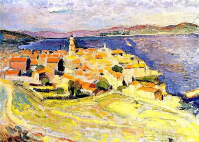 Reproduction du tableau « Saint-Tropez - Henri Matisse » par Alpha Reproduction en peinture à l’huile