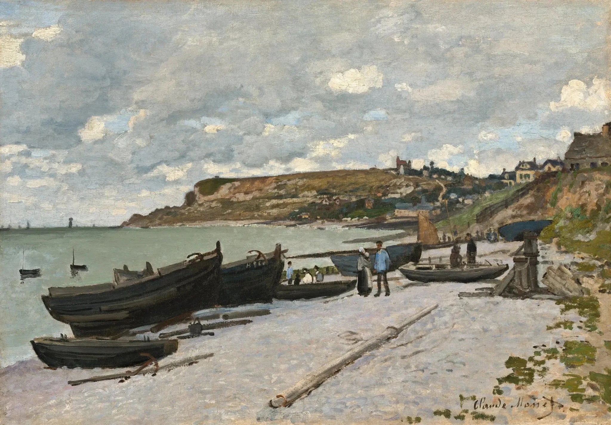 Sainte-Adresse W93 par Claude Monet, 1867, National Gallery of Art