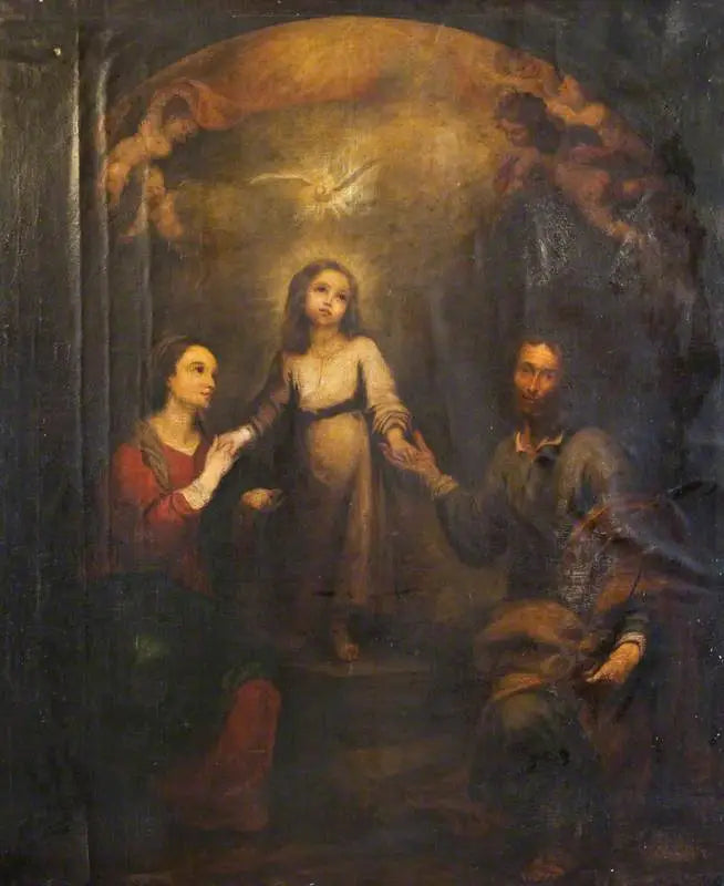 सेंट फमिली - बार्टोलोमे़ Esteban Murillo