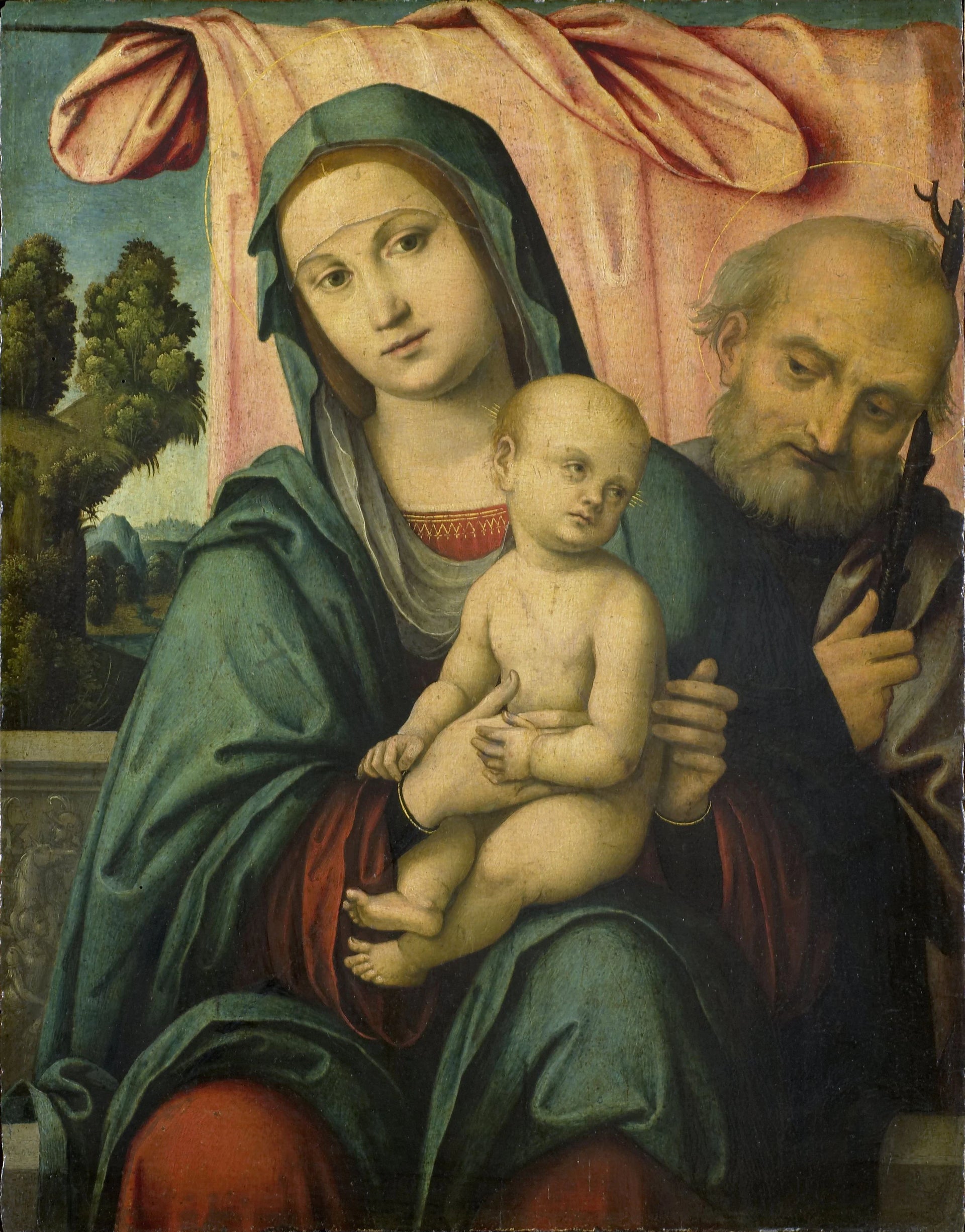 La Sainte Famille - Lorenzo Costa