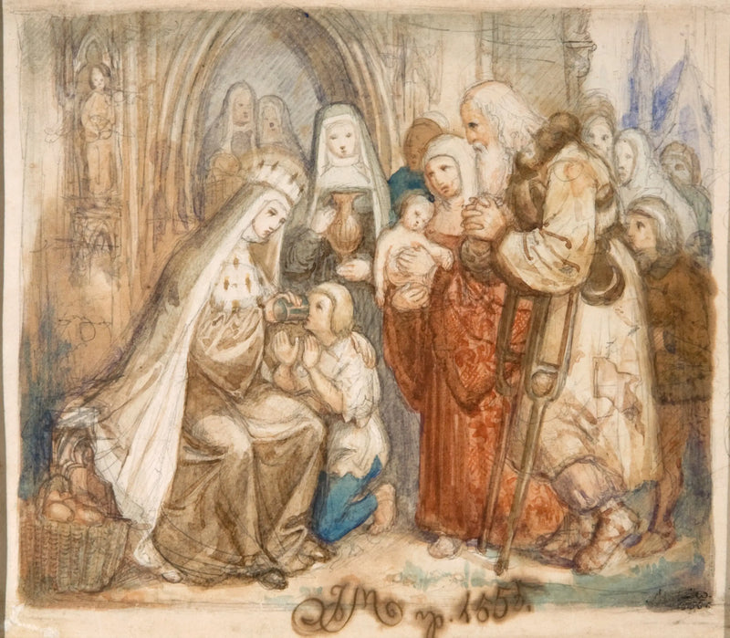 गरीबों के बीच सेंट जादविगे - जान माटेज़को