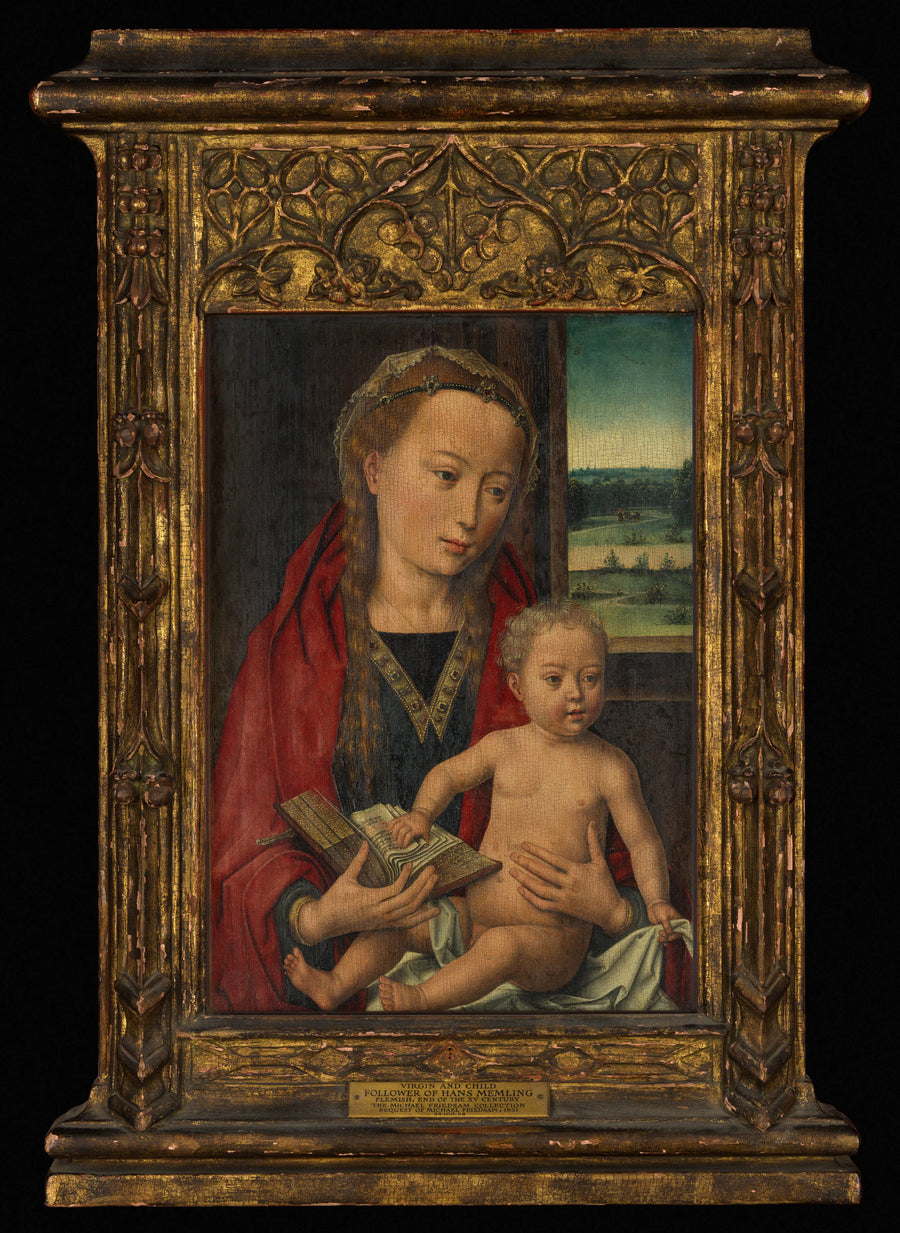La Sainte Vierge avec l'Enfant Jésus. - Hans Memling
