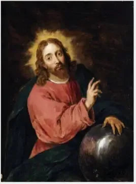Salvator Mundi - David Teniers le Jeune image 1 reproduction artisanale de tableau