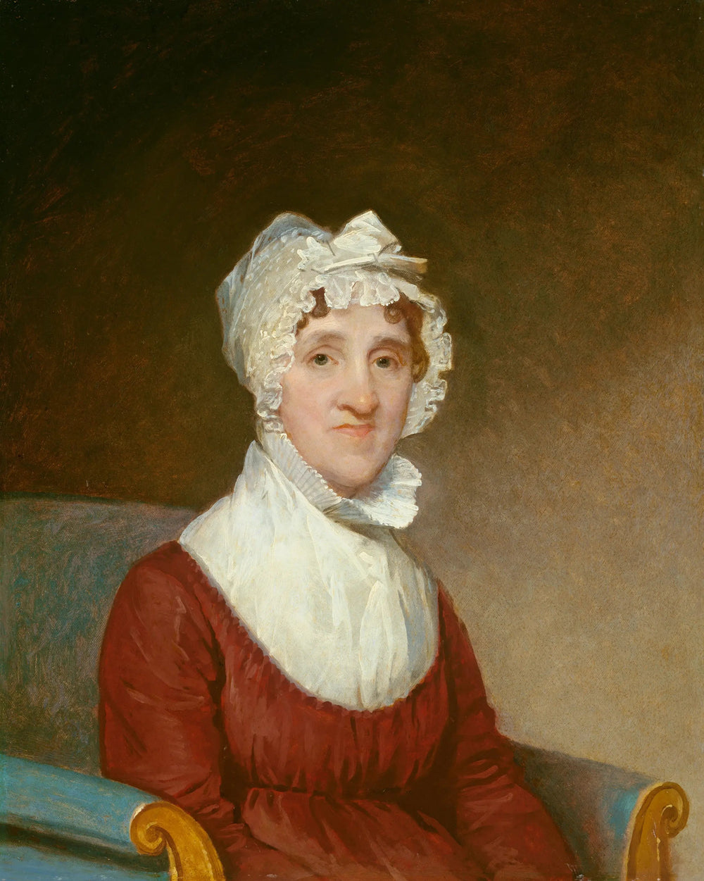 Sarah Homes Tappan (Mme Benjamin Tappan) - Gilbert Stuart image 1 reproduction de peinture à l’huile