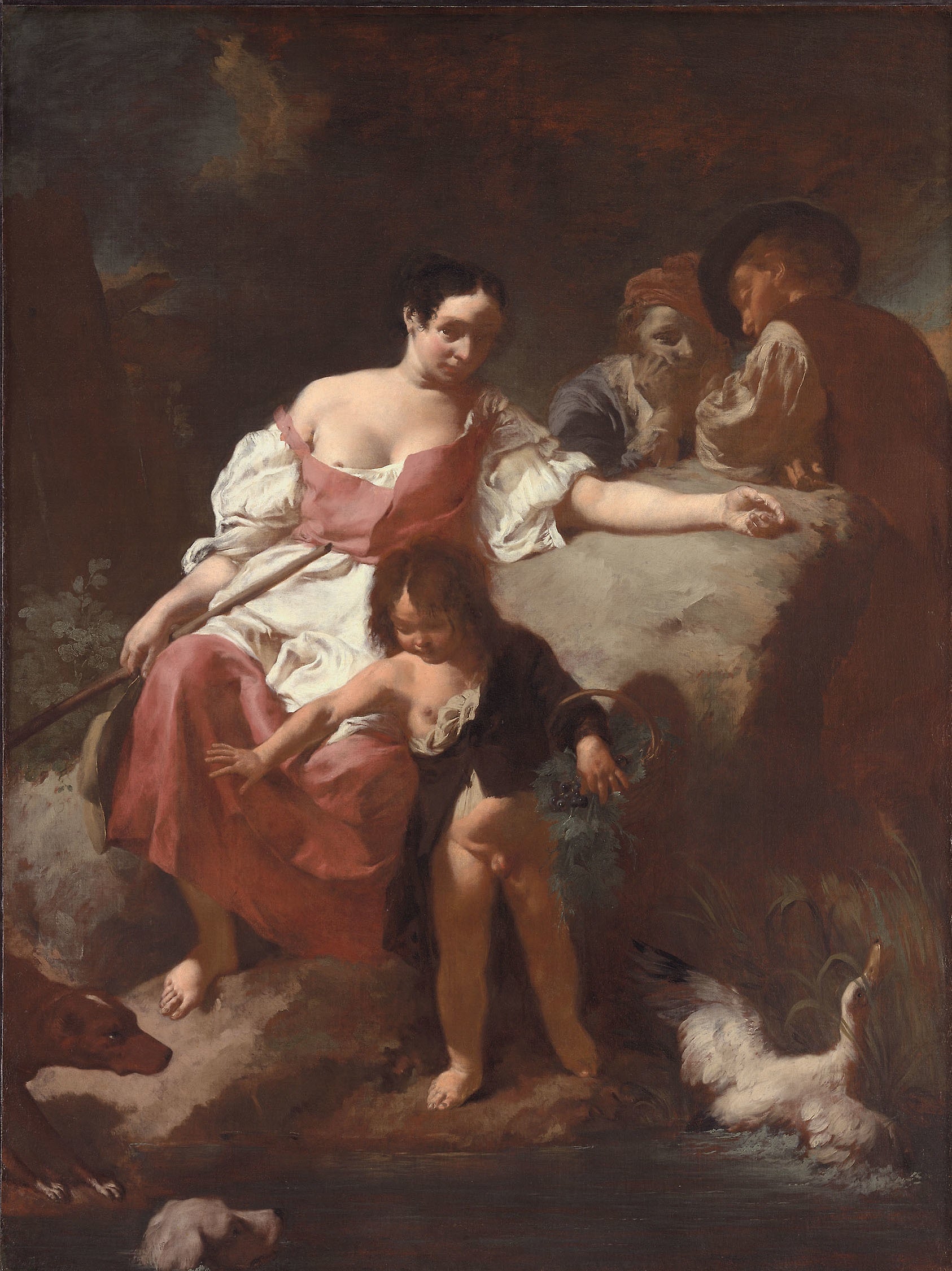 Scène pastorale - Giovanni Battista Piazzetta - Alpha Reproduction