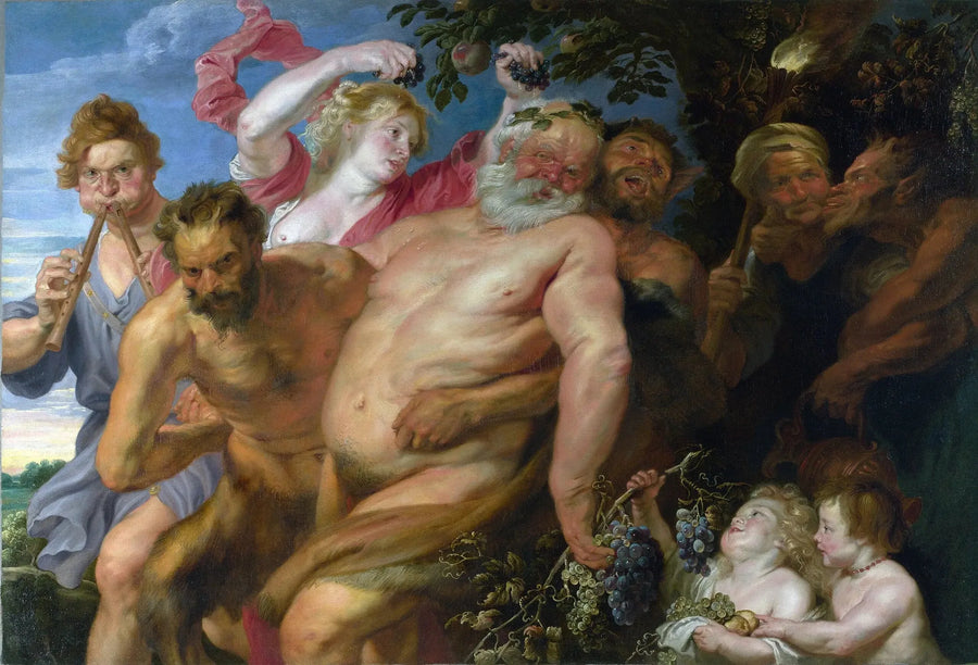 सिलेन इव्रे सुतेन द्वारा समर्थित सत्यों द्वारा - Antoine van Dyck