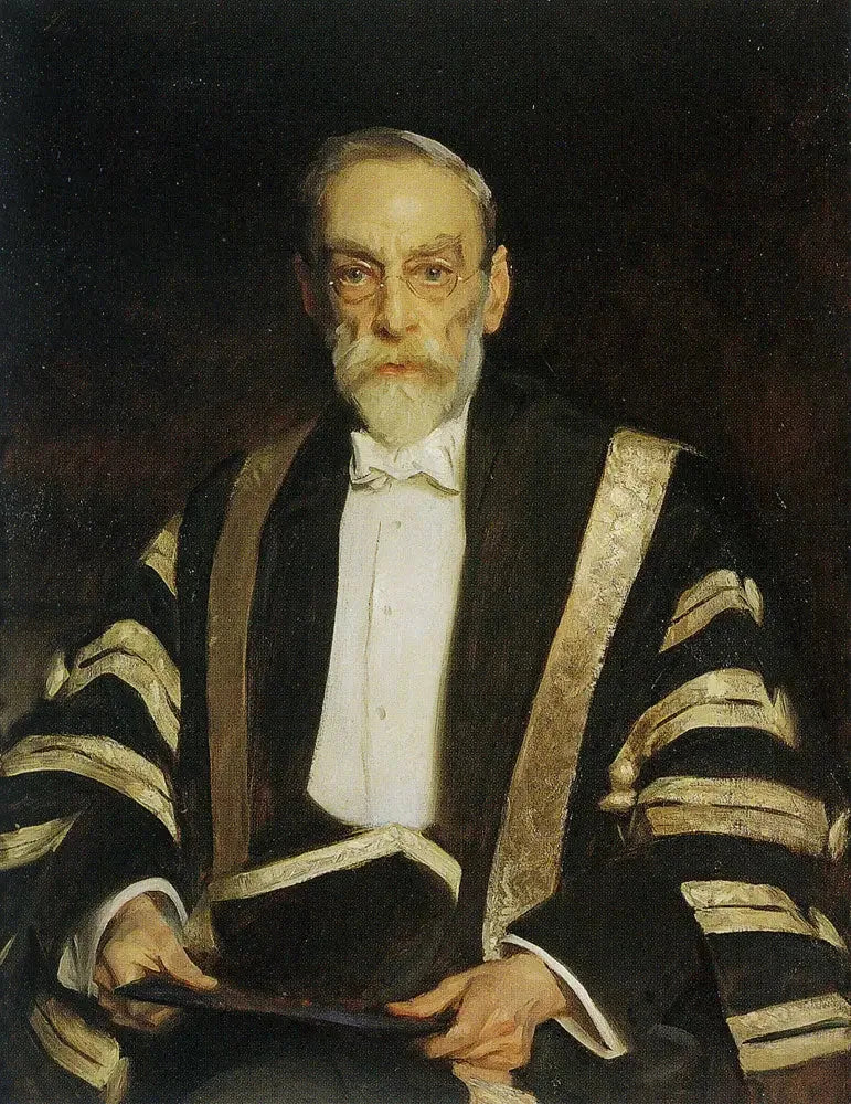 सर एडवर्ड हेनरी बस्क (1844–1926), अर्ध-लंबाई (लंदन विश्वविद्यालय के उप-कुलपति, 1905–1907) - जॉन सिंगर सार्जेंट