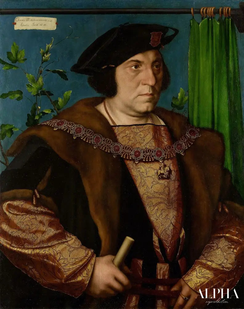 Sir Henry Guildford - Hans Holbein le Jeune - Reproductions de tableaux et peintures haut de gamme