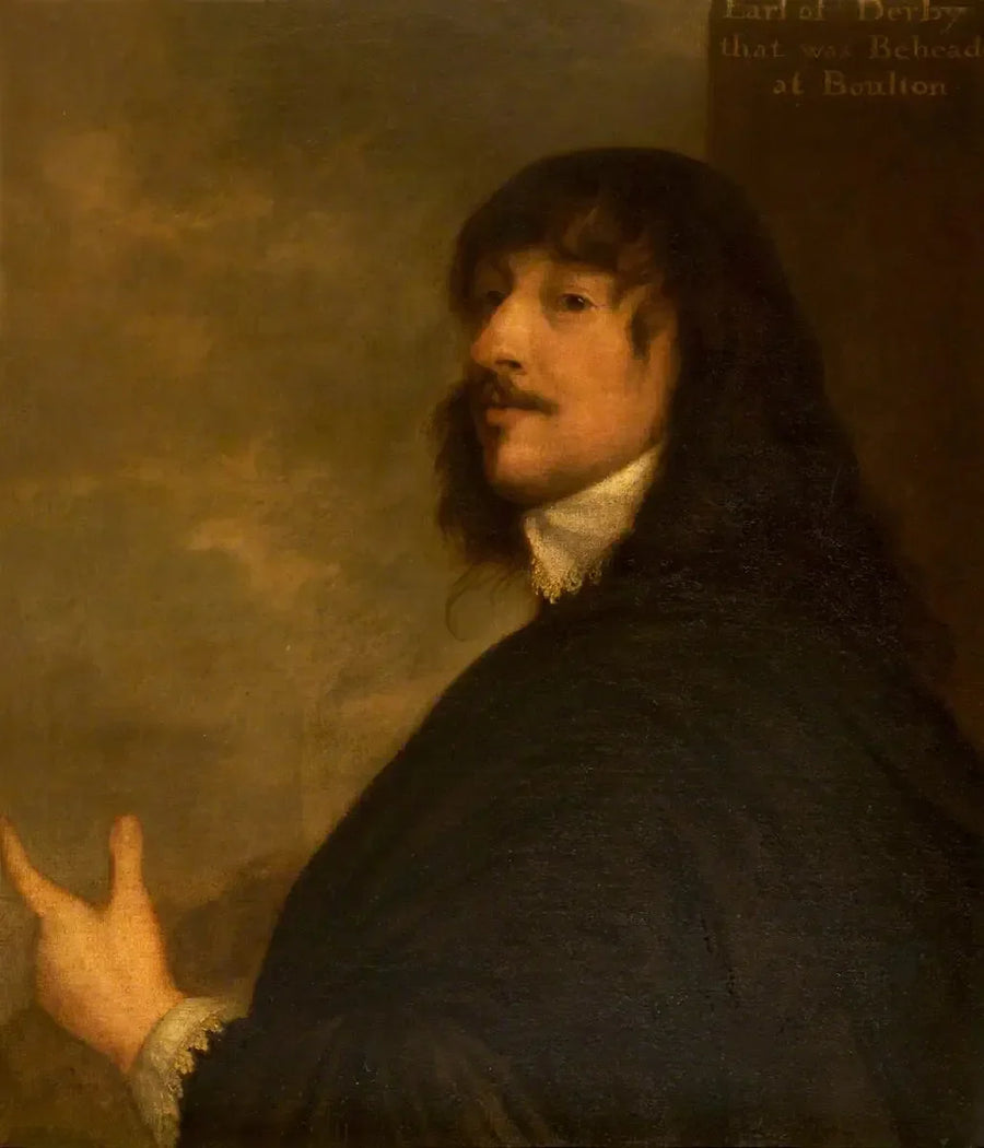 सर जेम्स स्टेनली (1607–1651), डर्बी के 7वें काउंट - Antoine van Dyck