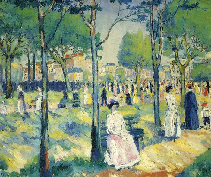 Sur le boulevard - Kazimir Malevich - Alpha Reproduction