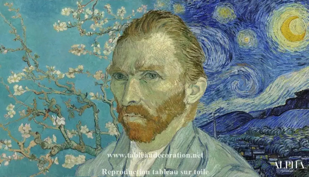 Tableau Van Gogh portrait - Reproductions de tableaux et peintures haut de gamme