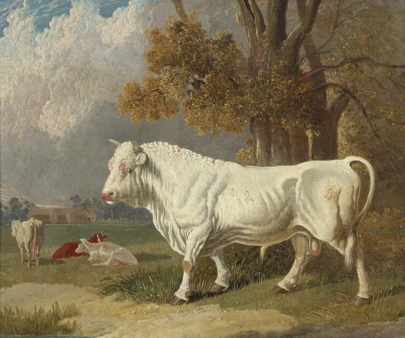 सफेद बैल, फुलबॉर्न, कैम्ब्रिजशायर, 1830 - जॉन फ्रेडरिक हेरिंग, वरिष्ठ