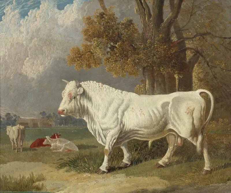 सफेद बैल, फुलबॉर्न, कैम्ब्रिजशायर, 1830 - जॉन फ्रेडरिक हेरिंग, वरिष्ठ