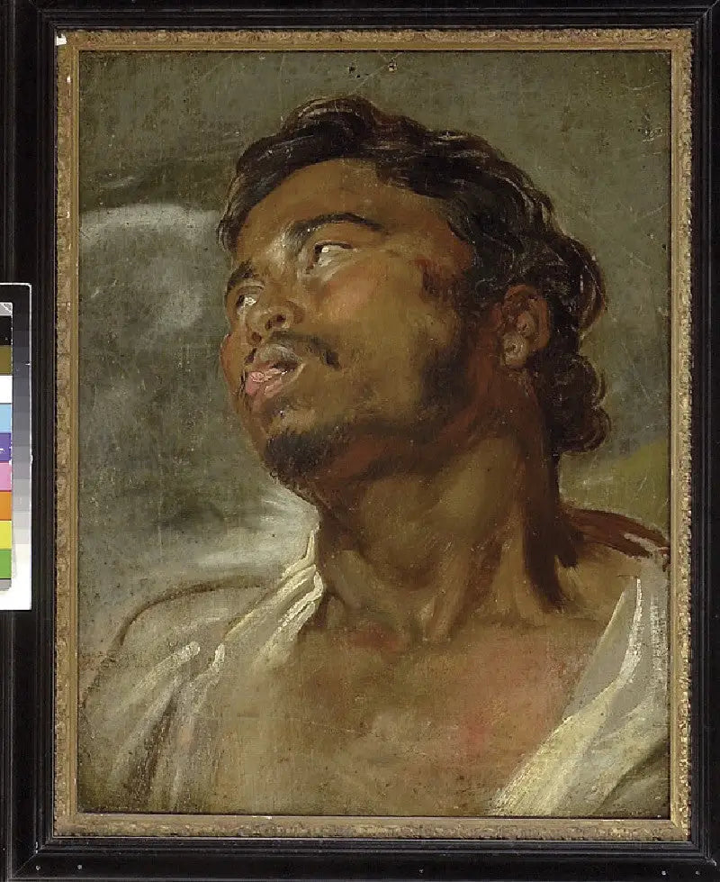 एक काले आदमी का सिर - Antoine van Dyck