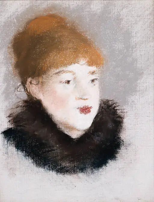 महिला का सिर - Édouard Manet