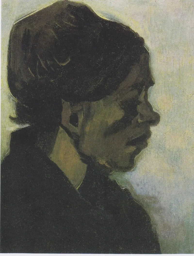 महिला का सिर - विन्सेंट वैन गॉग