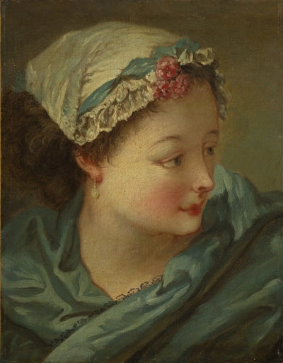 Tête de jeune femme - François Boucher - Alpha Reproduction