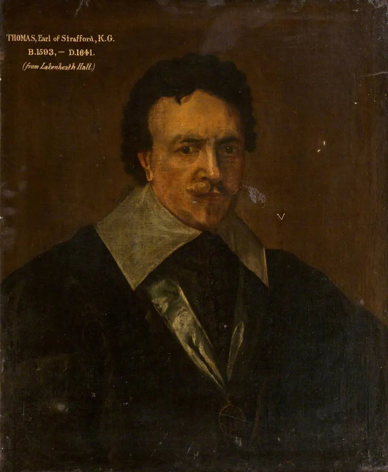 थॉमस वेंथवर्थ (1593–1641), स्टैफ़र्ड के पहले काउंट - Antoine van Dyck