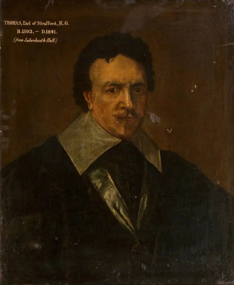थॉमस वेंथवर्थ (1593–1641), स्टैफ़र्ड के पहले काउंट - Antoine van Dyck