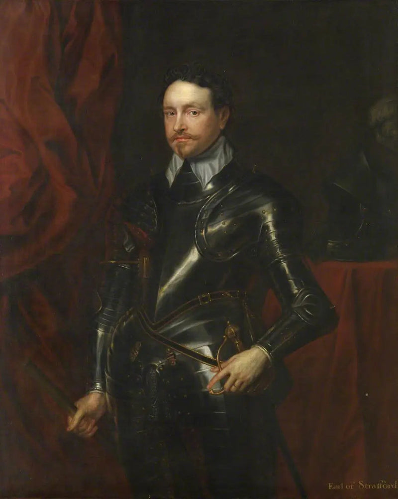 थॉमस वेंथवर्थ (1593–1641), स्ट्रैफर्ड के काउंट - Antoine van Dyck