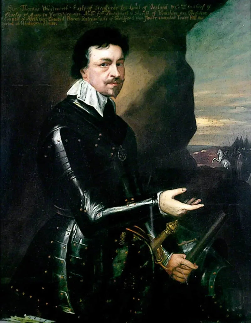 थॉमस वेंथवर्थ (1593–1641), स्टैफ़र्ड के पहले काउंट - Antoine van Dyck