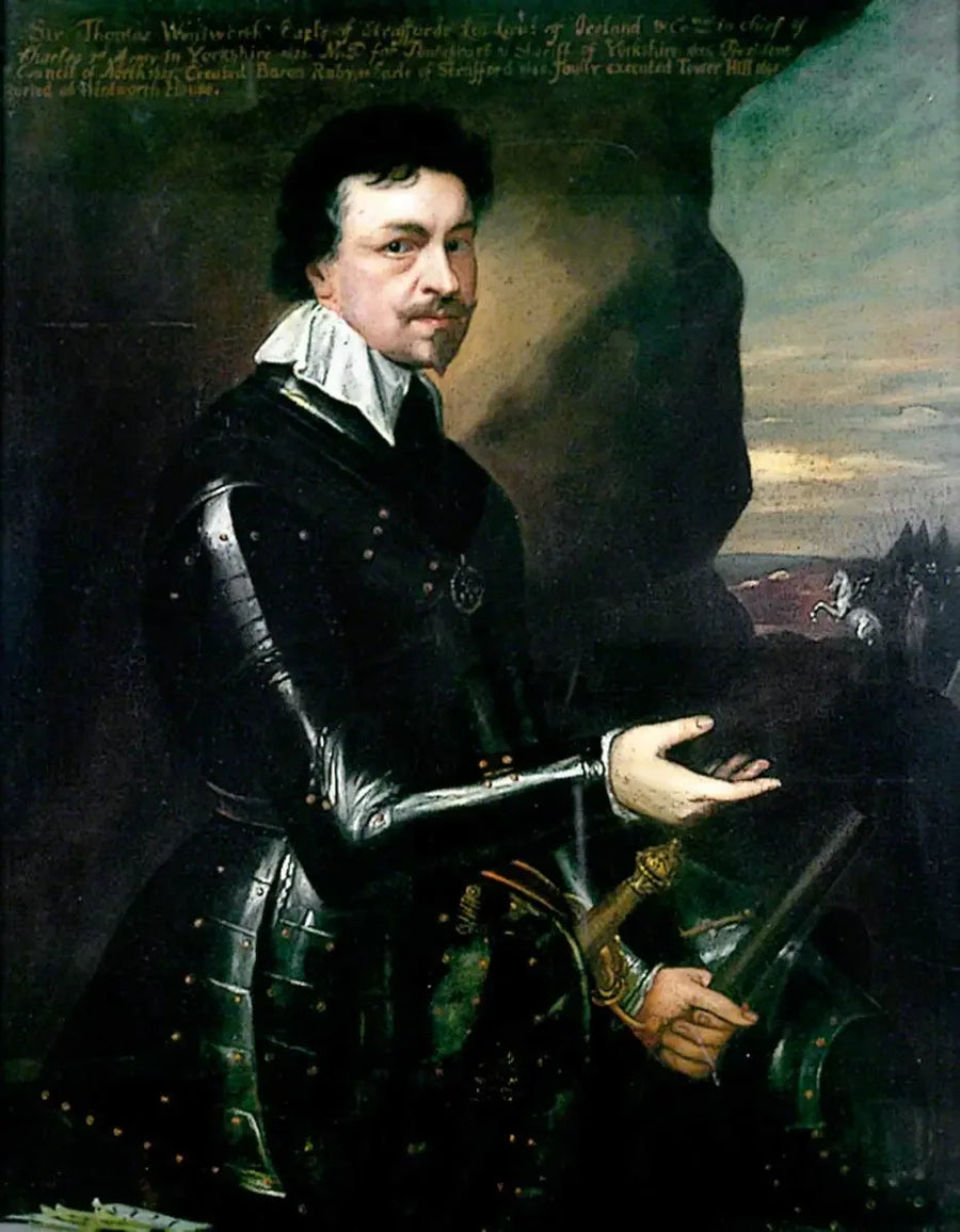 थॉमस वेंथवर्थ (1593–1641), स्टैफ़र्ड के पहले काउंट - Antoine van Dyck