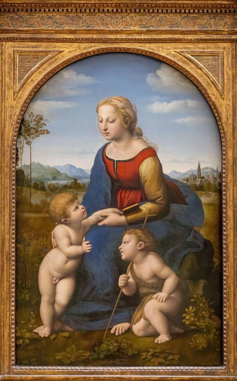 La Vierge à l'Enfant avec saint Jean - Raphaël Sanzio