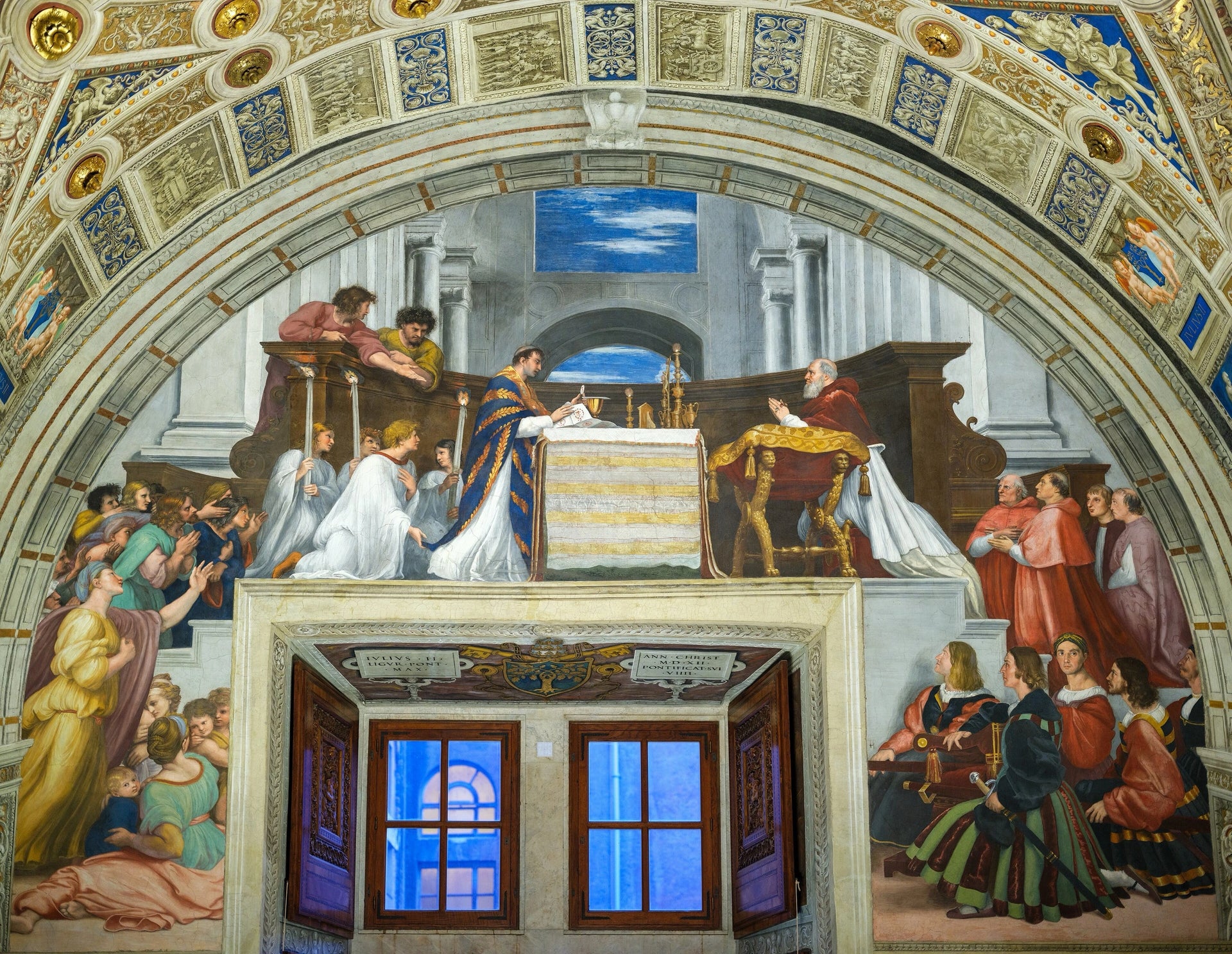 La Messe de Bolsène - Raphaël Sanzio - Réproduction huile sur toile