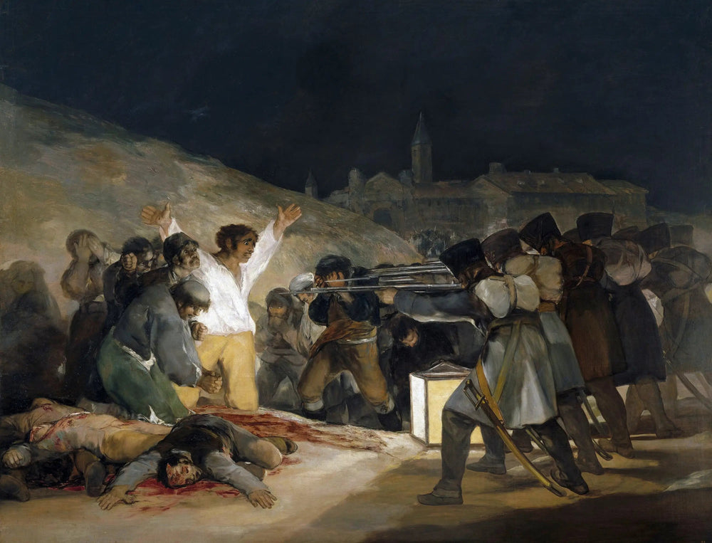 Tres de Mayo - Francisco de Goya image 1 copie peinte à la main à l’huile