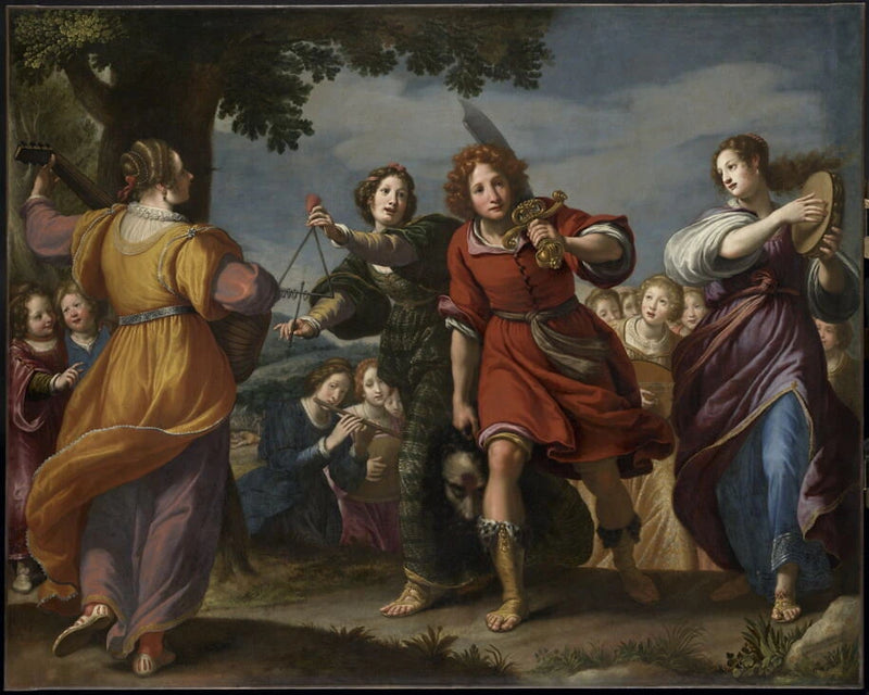 Le Triomphe de David - Matteo Rosselli