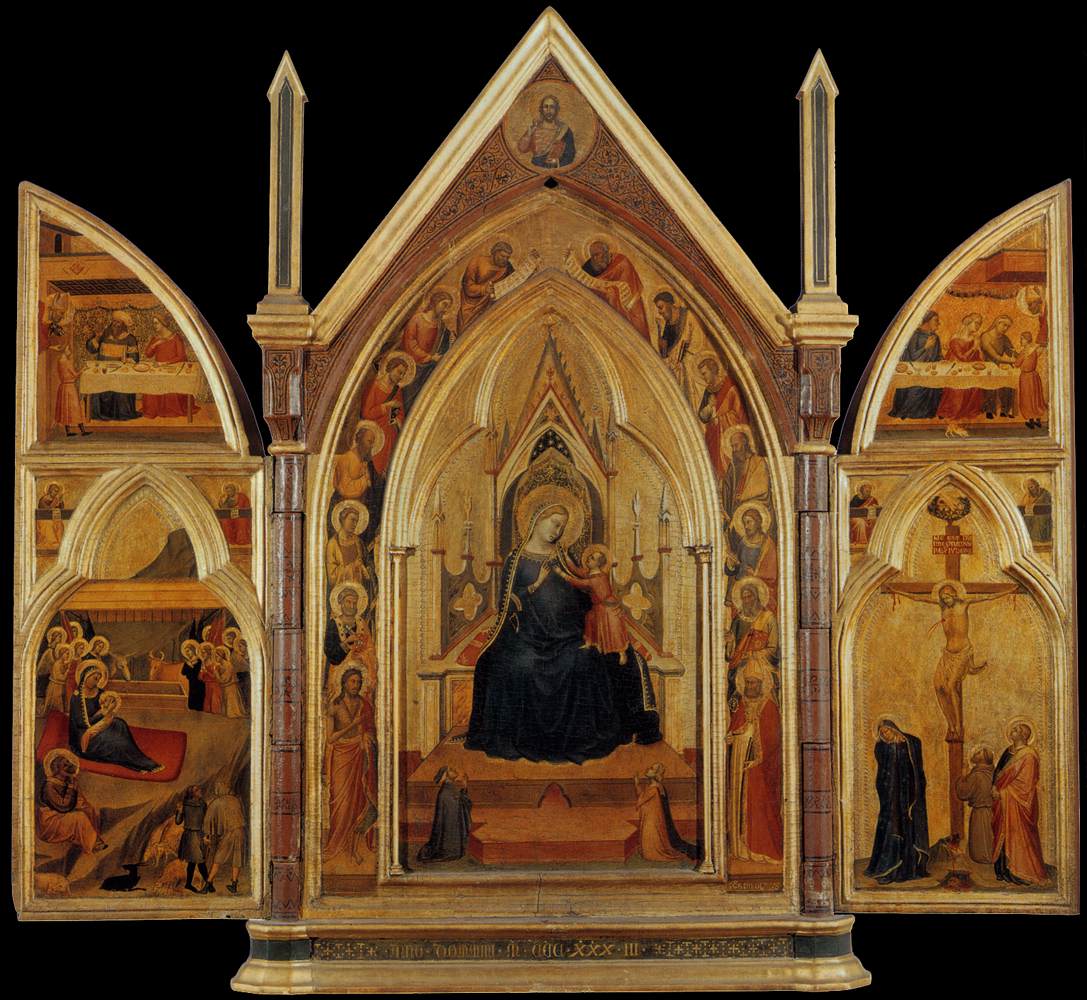 Triptyque Bigallo - Bernardo Daddi - Alpha Reproduction