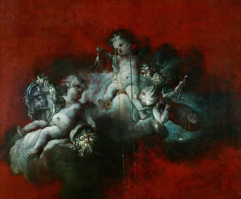 तीन Cupidons के साथ राशि चक्र के संकेत: वृश्चिक, धनु, तुला - फ्रांस्वा बुश