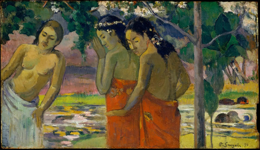 तीन ताहिती महिलाएँ - पॉल गॉगेन