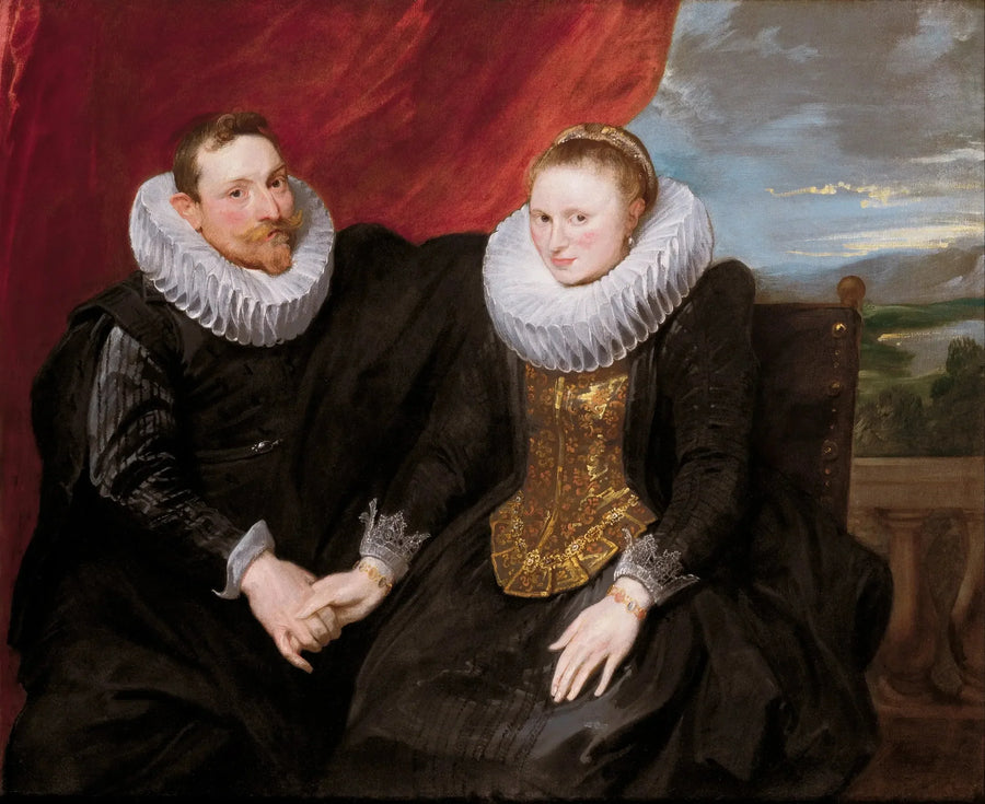 विवाहित युगल - Antoine van Dyck