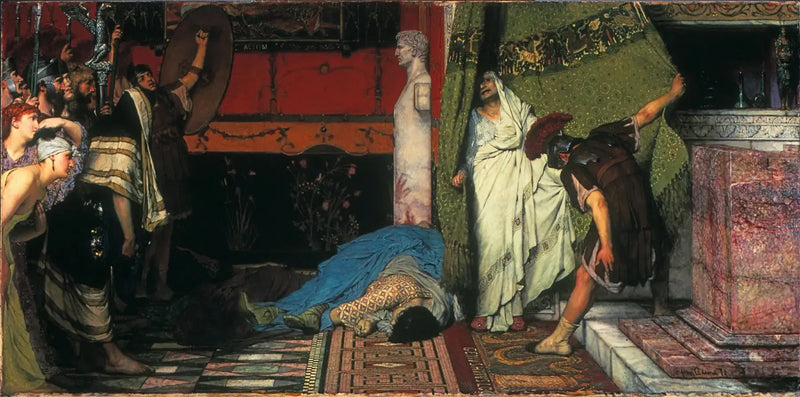 एक रोमन सम्राट (क्लॉडियस) - लॉरेंस अल्मा-टाडेमा