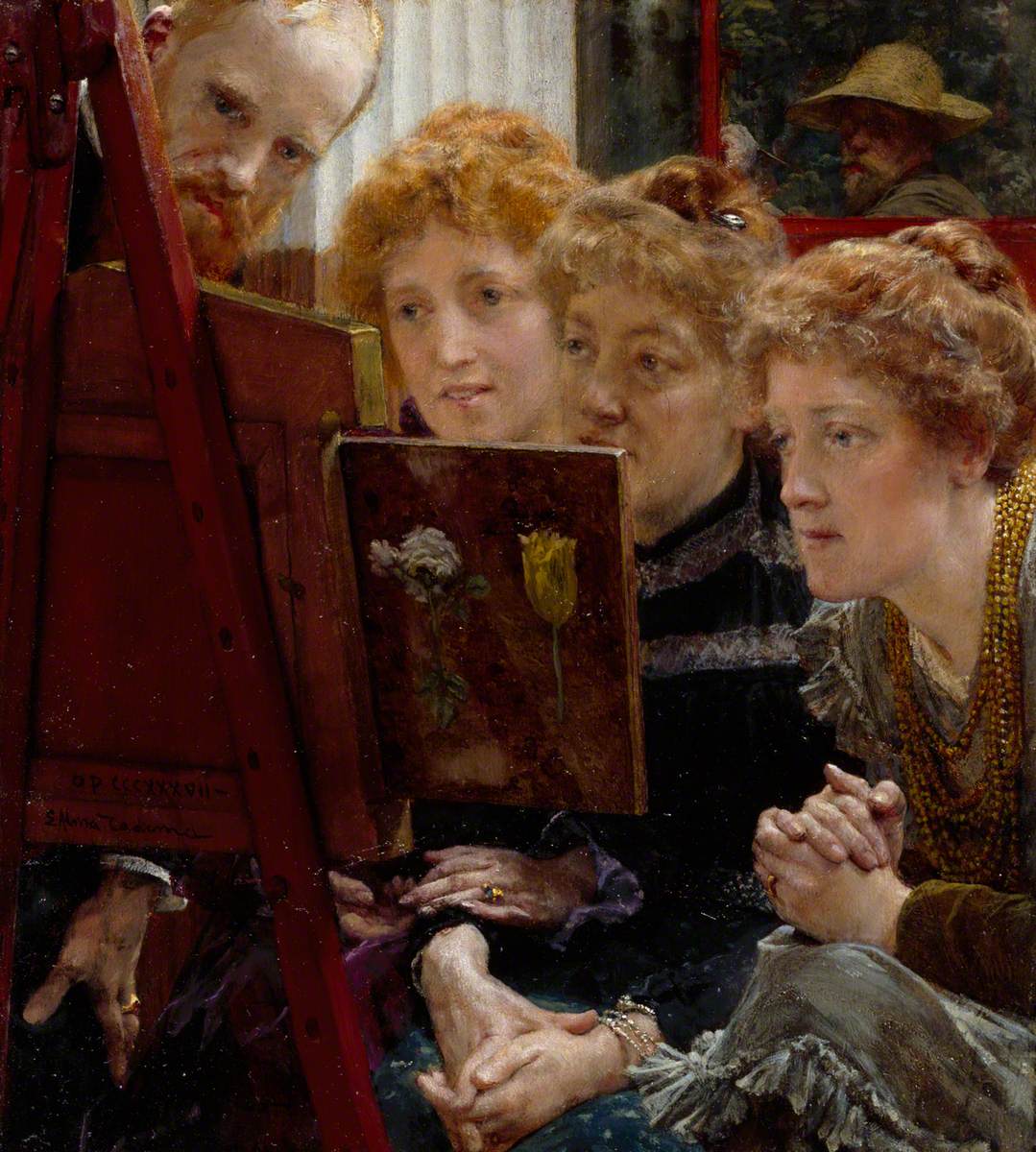 Un groupe familial - Lawrence Alma-Tadema - Alpha Reproduction