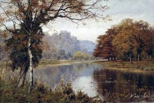 Un jour d'automne - Edward Wilkins Waite - Reproductions de tableaux et peintures haut de gamme