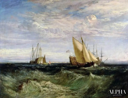 Un jour venteux - William Turner - Reproductions de tableaux et peintures haut de gamme