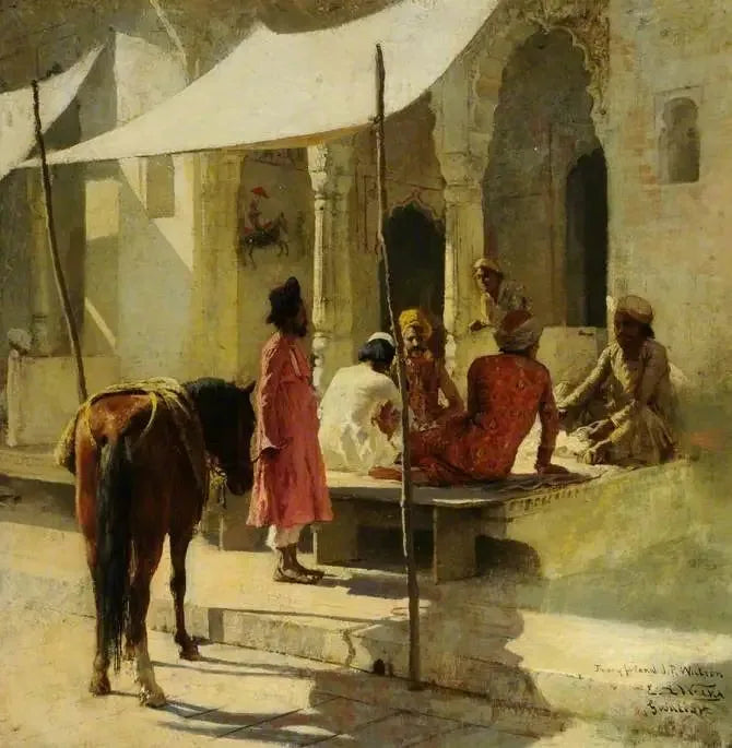 एक भारतीय संदेशवाहक - एडविन लॉर्ड वीक्स