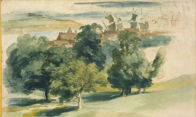 एक अंग्रेजी परिदृश्य - Antoine van Dyck