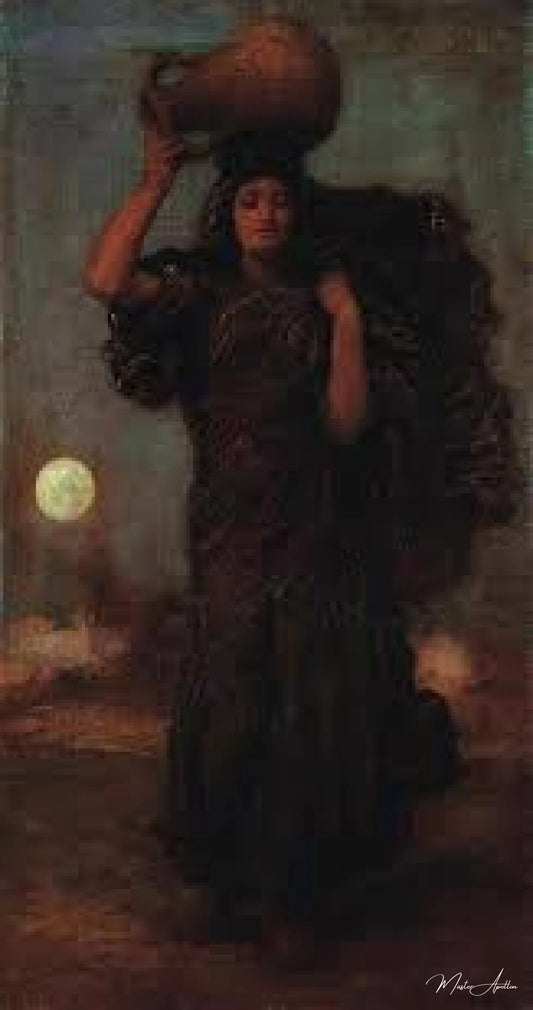 Une femme du Nil - Frederic Leighton Reproductions de tableaux à la peinture à l’huile