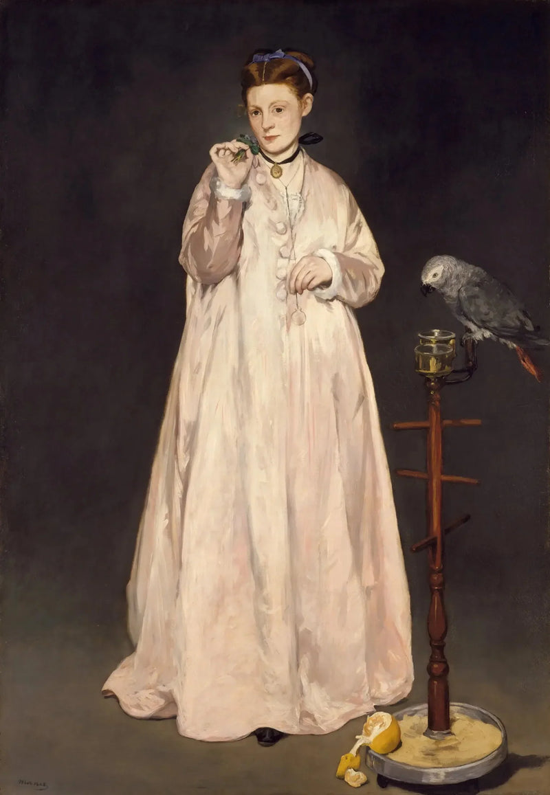 1866 में एक युवा महिला - Édouard Manet
