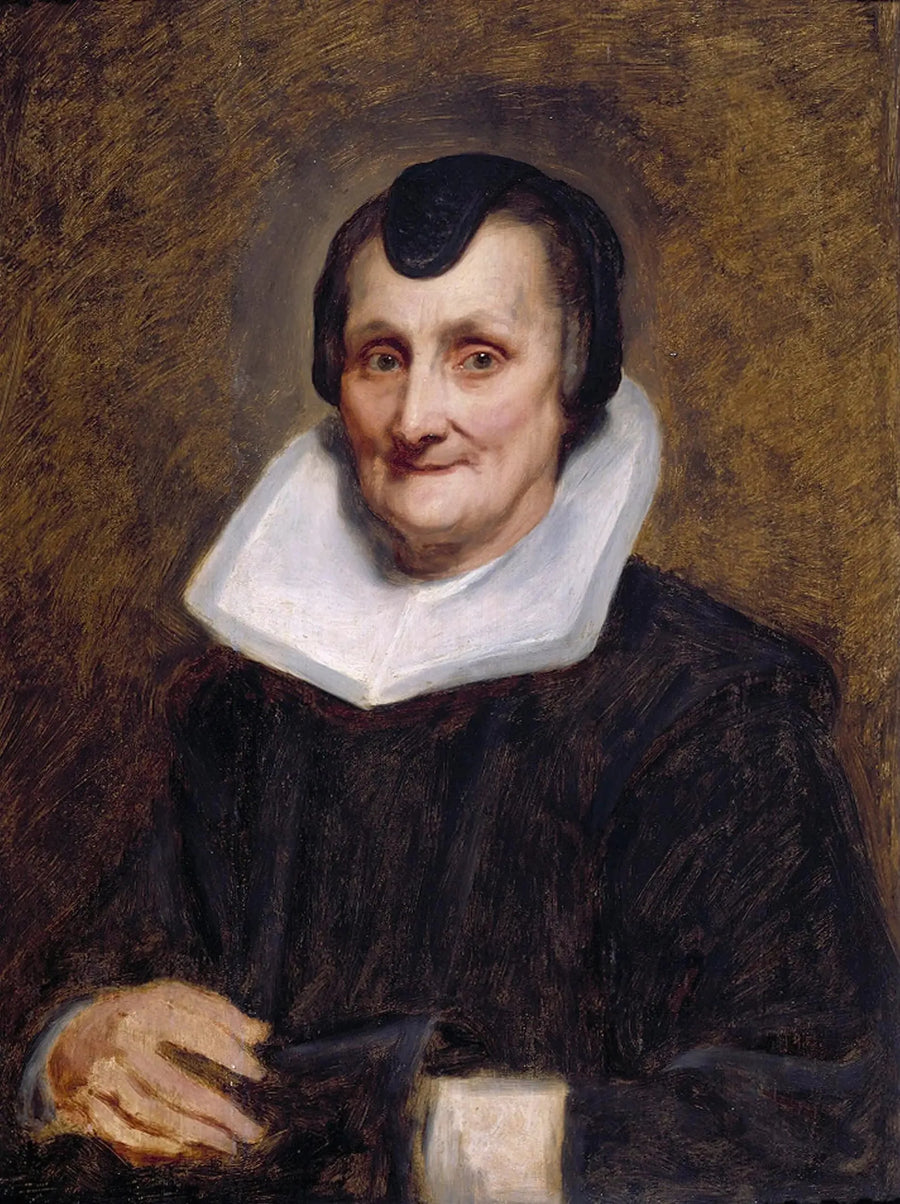 एक पुरानी महिला - Antoine van Dyck