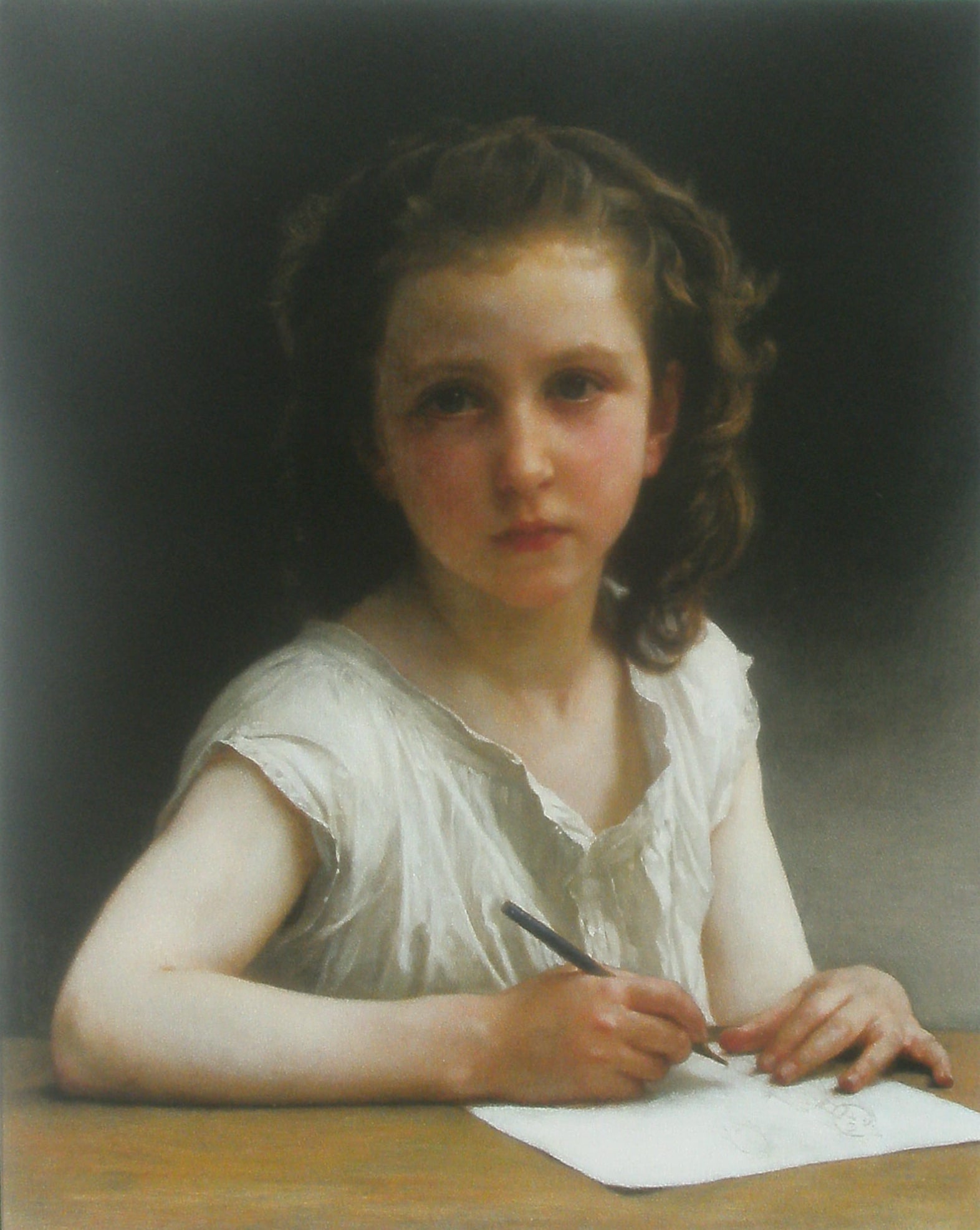 Une vocation (1890) - Bouguereau