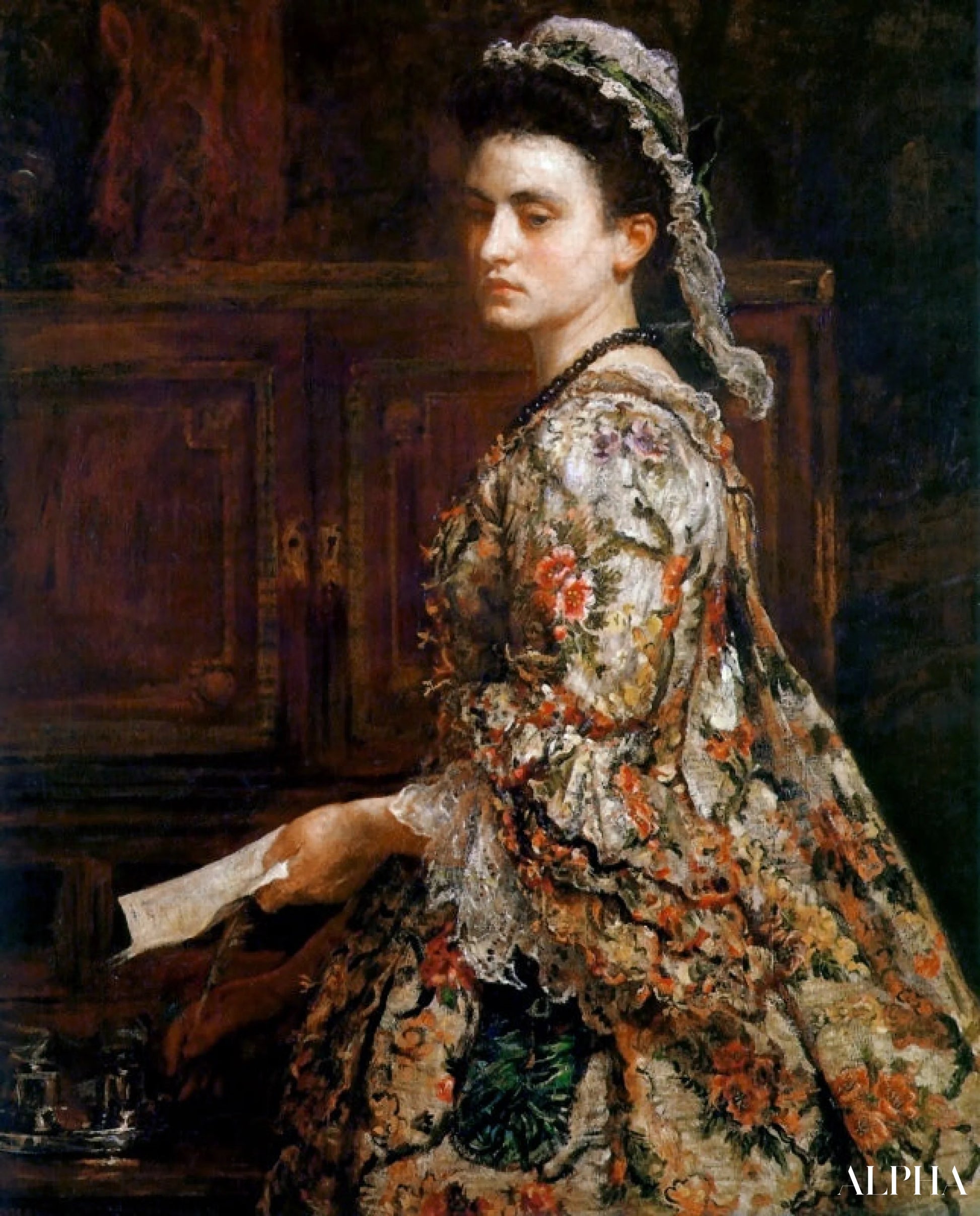 Vanessa - John Everett Millais - Reproductions de tableaux et peintures haut de gamme